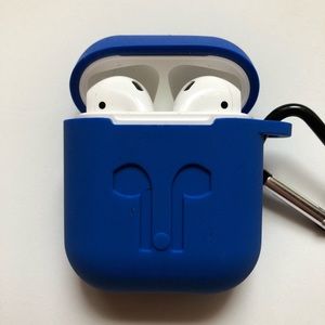 Apple AirPod Case Cover - royal blue - NEW